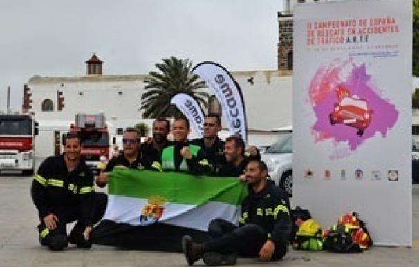 El equipo del CPEI de Badajoz, campeón en maniobra urgente en el Campeonato de España de Rescate en Accidentes