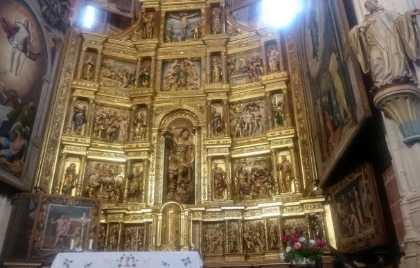 La Iglesia de Ibdes estrena su retablo y esculturas recién restauradas