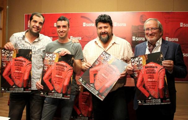El rojo y el cuero del cartel de Julio Hernando ilustrará el festival de Soria Rock 2017