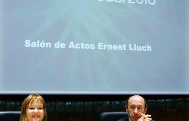 Rubalcaba y Pajín celebran el éxito de 25 años del Plan Nacional sobre Drogas