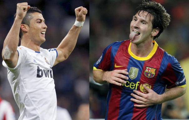 Ronaldo y Messi, la gran atracción del clásico