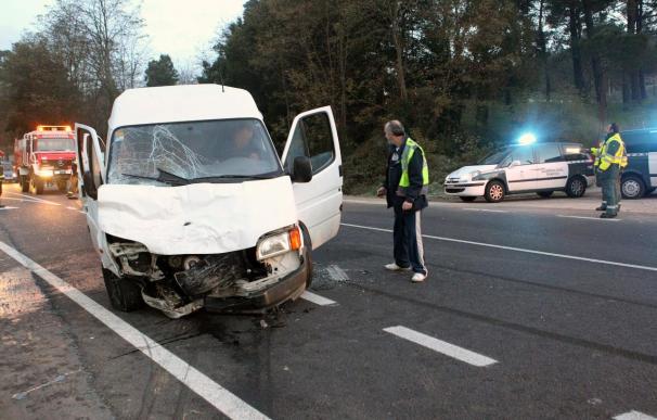Veinte personas murieron en las carreteras españolas este fin de semana