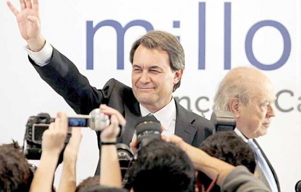 CiU gobernará en minoría con acuerdos puntuales. En la foto, Artur Mas - EFE