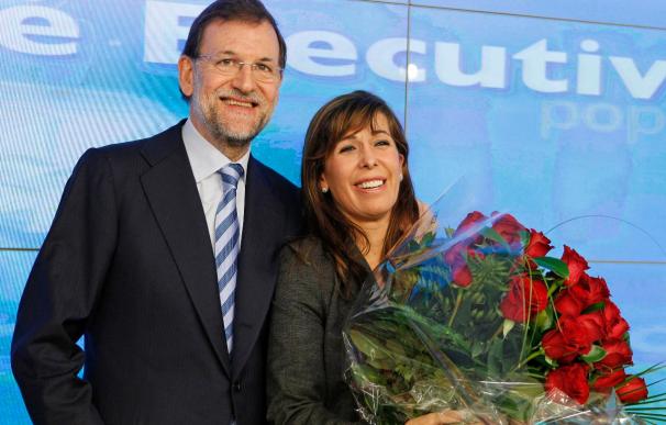 Rajoy dice que la confianza en el PP sube al tiempo que el descrédito de Zapatero