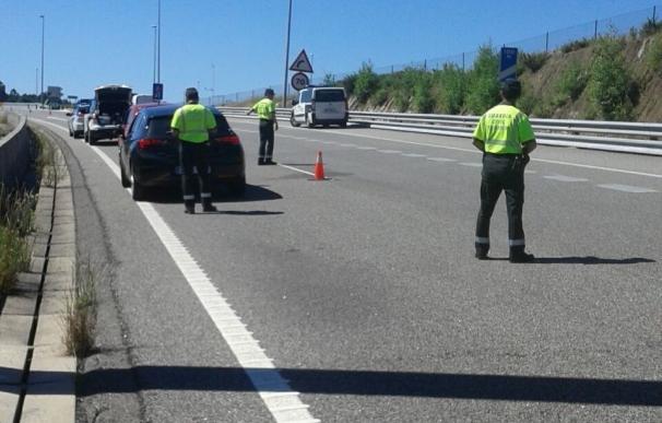 Interceptado un conductor a 225 kilómetros por hora en una autovía limitada a 120 en O Carballiño (Ourense)