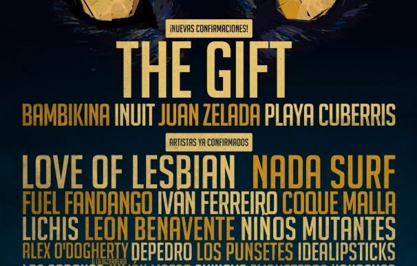 The Gift, Bambikina, Inuit, Juan Zelada y Playa Cuberris cierran el cartel del Festival Gigante 2017