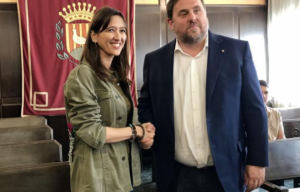 El vicepresidente catalán y Parlon (PSC) acuerdan fortalecer su "compromiso social" tras reunirse en Santa Coloma