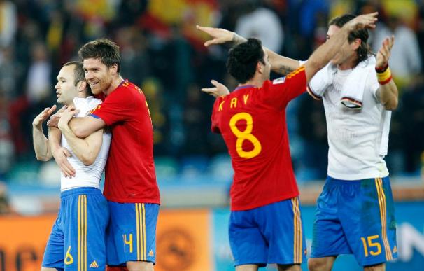 Seis internacionales españoles en el once ideal de 2011