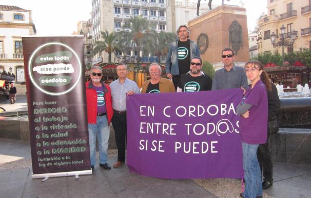 20D.-La falta de democracia interna lleva a 'Entre tod@s sí se puede Córdoba' a "divorciarse" de Unidad Popular