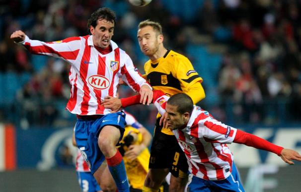 2-3. El Atlético, actual campeón de la Liga Europa, contra las cuerdas tras una derrota alarmante