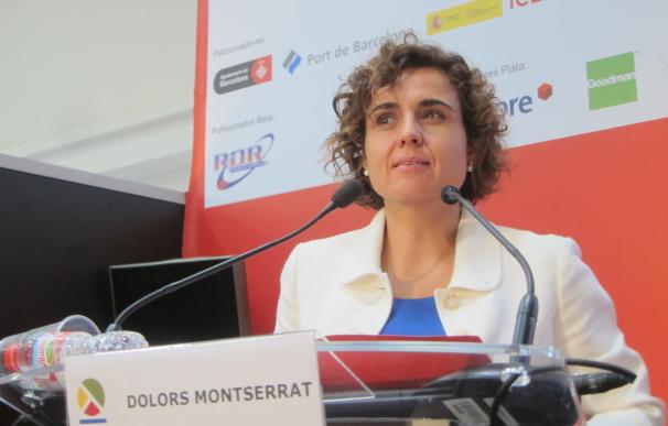 Montserrat insta a "seguir remando" en la misma dirección para que Barcelona acoja la EMA