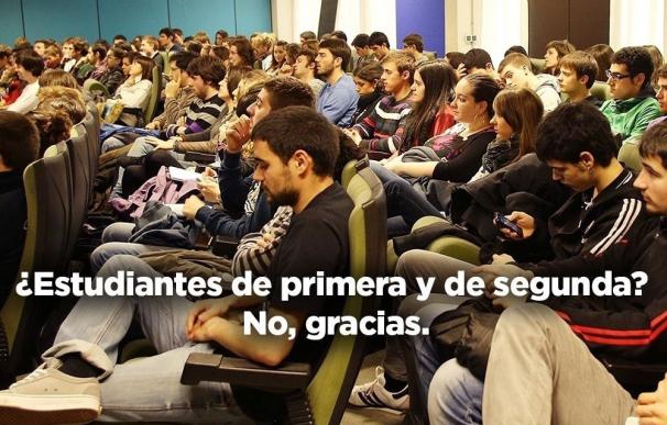 Podemos lanza una campaña contra el estado de las universidades en Madrid y PP le critica el uso de imágenes de Navarra