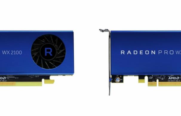 AMD presenta sus nuevas tarjetas gráficas Radeon Pro WX 2100 y WX 3100 diseñadas para uso profesional