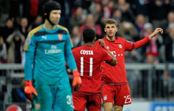La otra Champions: Müller destroza al Arsenal y Willian salva a Mourinho / Getty Images.