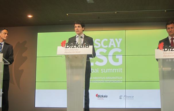 Diputación promueve la cumbre de inversión responsable 'Biscay ESG Global Summit' que aspira a ser "referente mundial"