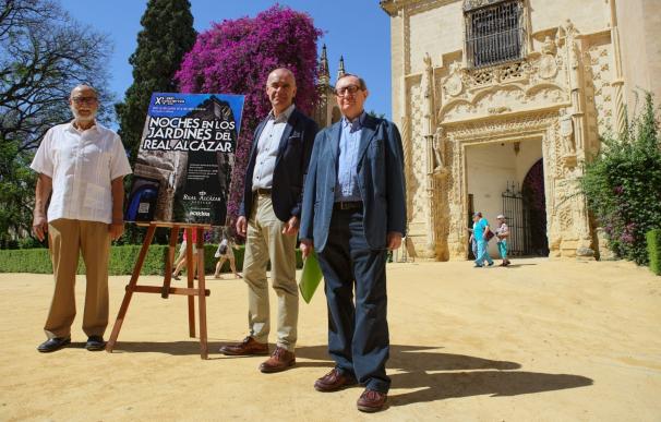 Unos 75 conciertos llenan los jardines del Alcázar desde el 15 de junio, con acercamiento al barroco de Murillo
