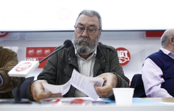 Méndez propondrá mañana al Consejo Confederal de UGT adelantar las elecciones a 2016