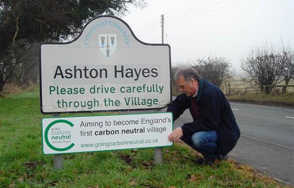 El pueblo inglés de Ashton Hayes quiere acabar con las emisiones de CO2