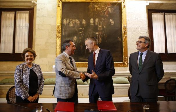 El Ayuntamiento y Airbus firman un acuerdo de intenciones para un programa municipal de políticas de innovación