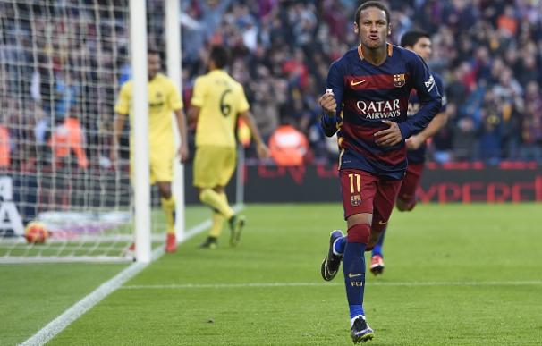 Neymar llega al Clásico en un gran estado de forma. / AFP