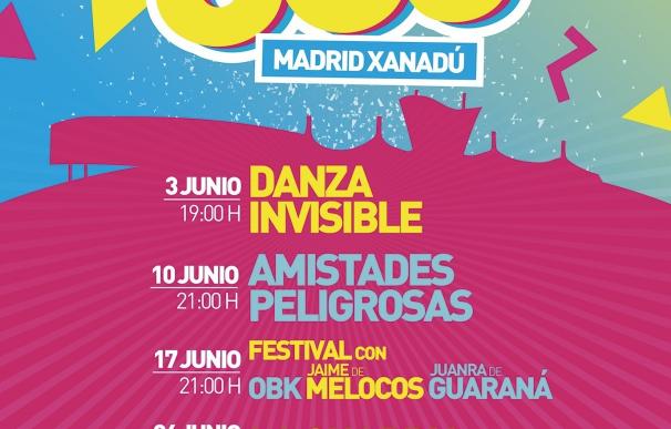 Danza Invisible, OBK o Amistades Peligrosas protagonizan conciertos gratuitos en Madrid Xanadú los sábados de junio