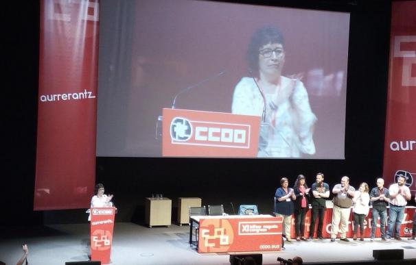 García asume el liderazgo de CCOO Euskadi con el objetivo de reforzar el sindicato como "referente sociopolítico"
