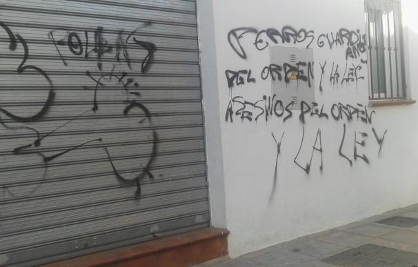 El PSOE de Huétor Tájar denuncia ante la Guardia Civil la aparición de pintadas en su sede