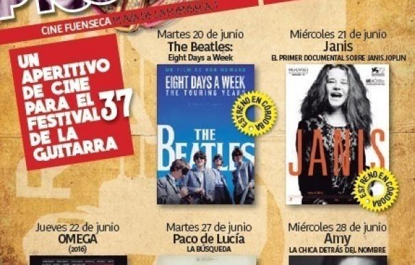 El Cine Fuenseca inicia este martes un ciclo de documentales musicales como previo del Festival de la Guitarra