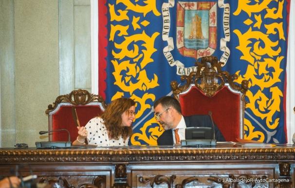 Ana Belén Castejón asume la Alcaldía de Cartagena en funciones hasta el pleno de investidura
