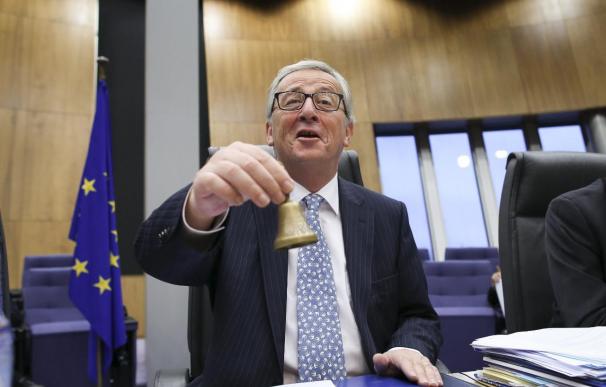 Juncker y los comisarios asistirán al debate en el PE sobre moción censura