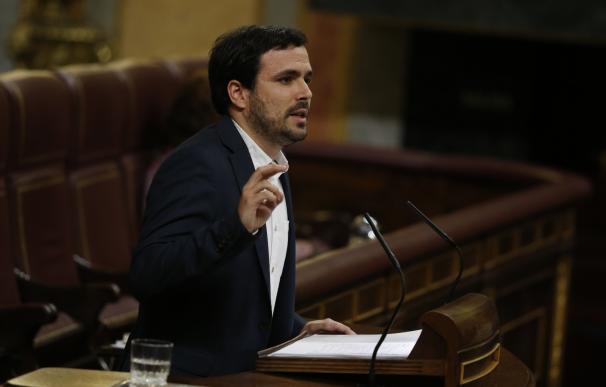 Garzón afea al PSOE que quiera reunirse con Rajoy porque hay "prioridades" como formar un gobierno alternativo