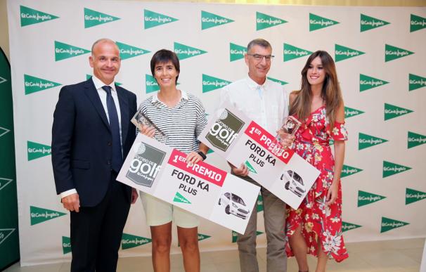 Mar Viola y Ramón Vila, ganadores del XXIII Torneo El Corte Inglés de golf