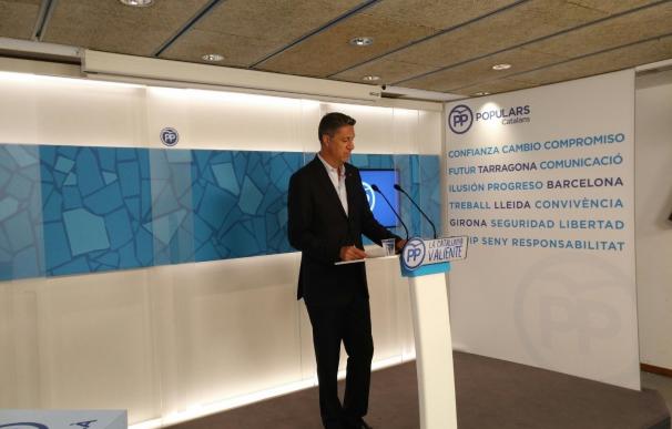 Albiol acusa a Puigdemont de comparar el proceso soberanista con la lucha contra ETA