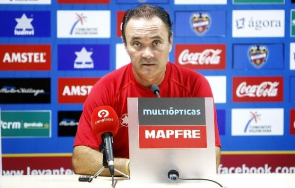 Juan Ignacio Martínez (Levante): "Queremos hacerle a la afición el regalazo de la victoria"