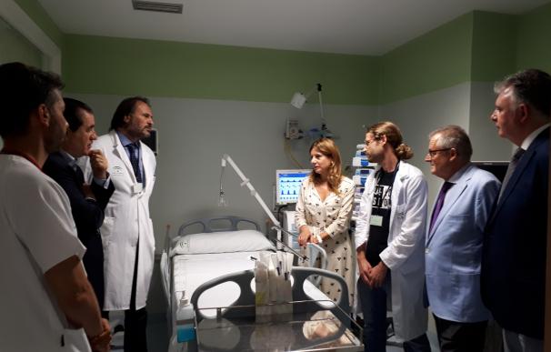 El hospital Juan Ramón Jiménez cuenta con una nueva UCI Pediátrica y Unidad de Cuidados Intermedios