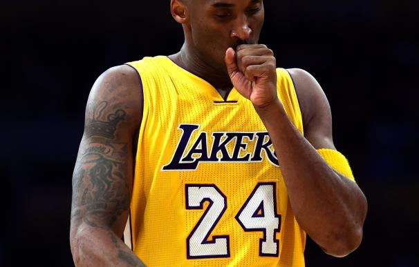Kobe Bryant, crítico consigo mismo. / AFP