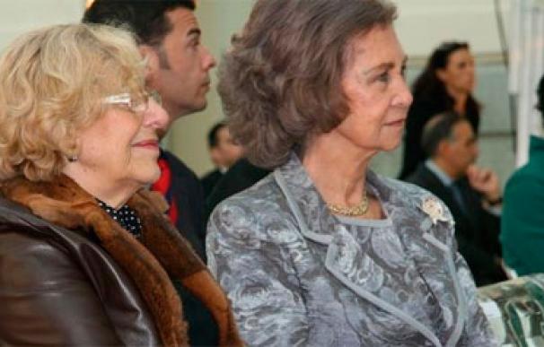 La Reina Sofía y Manuela Carmena, dos entrañables abuelas y cómplices