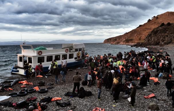 Más de 218.000 personas han llegado a Europa por mar en el mes de octubre