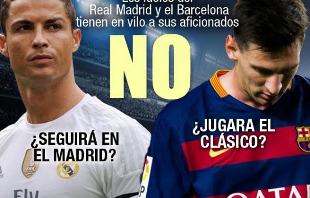 ¿El futuro? ¿El Clásico?: Ronaldo y Messi tienen en vilo a Real Madrid y Barcelona / La Información.