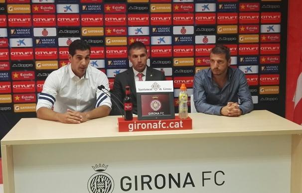 Iraizoz: "Estoy feliz por poder crecer y hacer más grande al Girona"