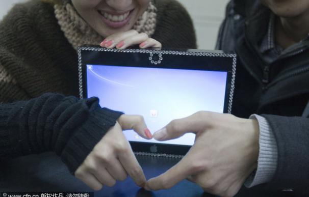 El iPad casero de un joven chino (Foto: China Daily)