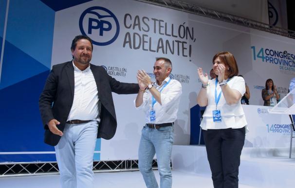 Barrachina promete "batallar para recuperar alcaldías" tras ser elegido presidente del PP de Castellón con el 98%