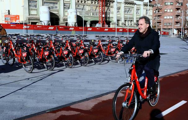 "Bilbon Bizi" incorpora a su flota 100 nuevas bicicletas y el próximo año contará con unidades eléctricas