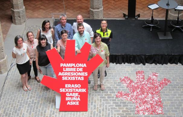 Pamplona lanza una campaña contra las agresiones sexistas durante las fiestas de San Fermín