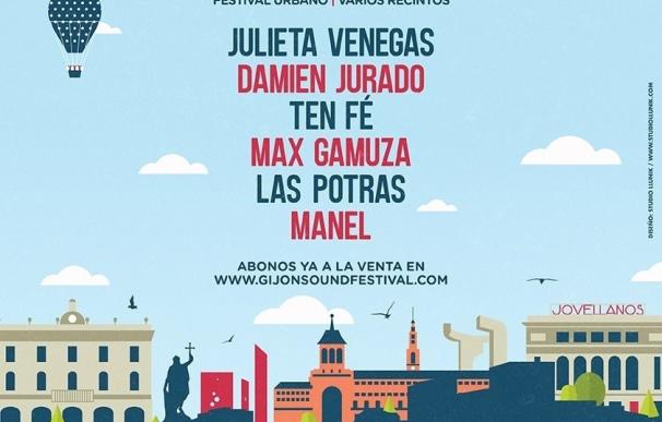 Gijón Sound Festival 2017 tendrá a Julieta Venegas, Damien Jurado y Manel