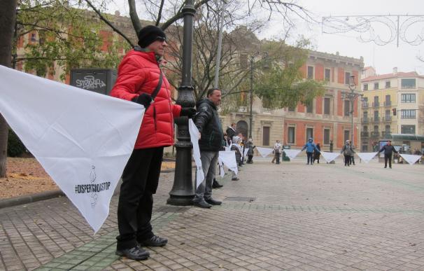 Un concentración de Etxerat en Pamplona pide el "fin de la dispersión" de los presos de ETA