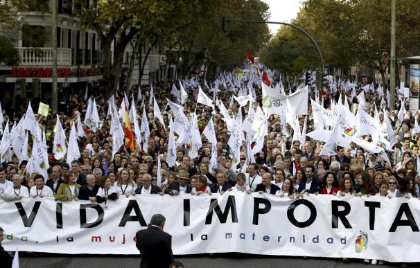 Asociaciones provida piden a Rajoy que cumpla su promesa y "erradique" el aborto