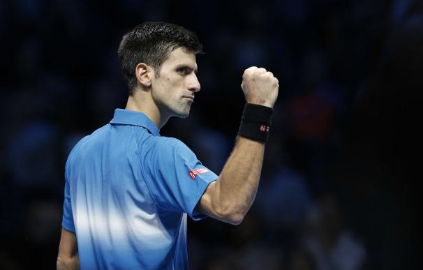 Novak Djokovic impuso su ley ante Nishikori. / AFP