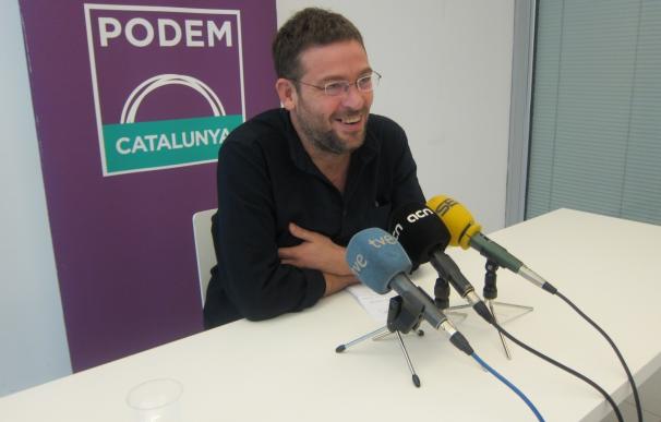 El 69,3% de miembros de Podem apuesta por celebrar un referéndum en Catalunya