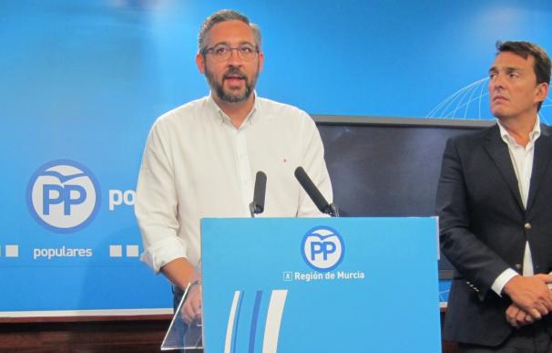 PP tacha de "frescos" a Tovar y Urralburu "por dar cobijo al imputado José López en el Ayuntamiento de Cartagena"